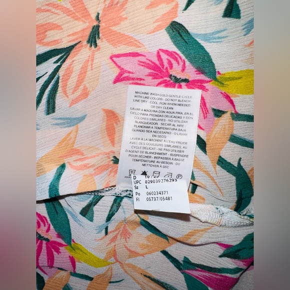 Jessica Simpson womens open long duster kimono L NEW cardigan Multicolor f - Picture 6 of 9